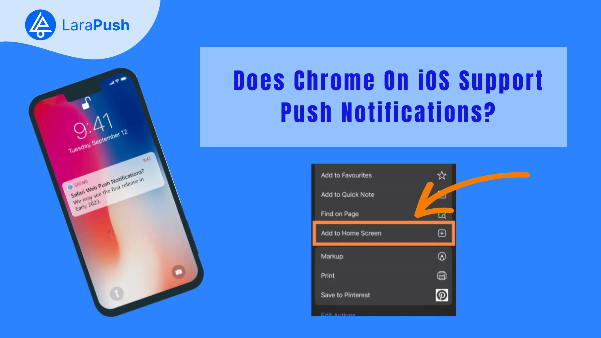 Does Chrome On iOS Support Push Notifications?