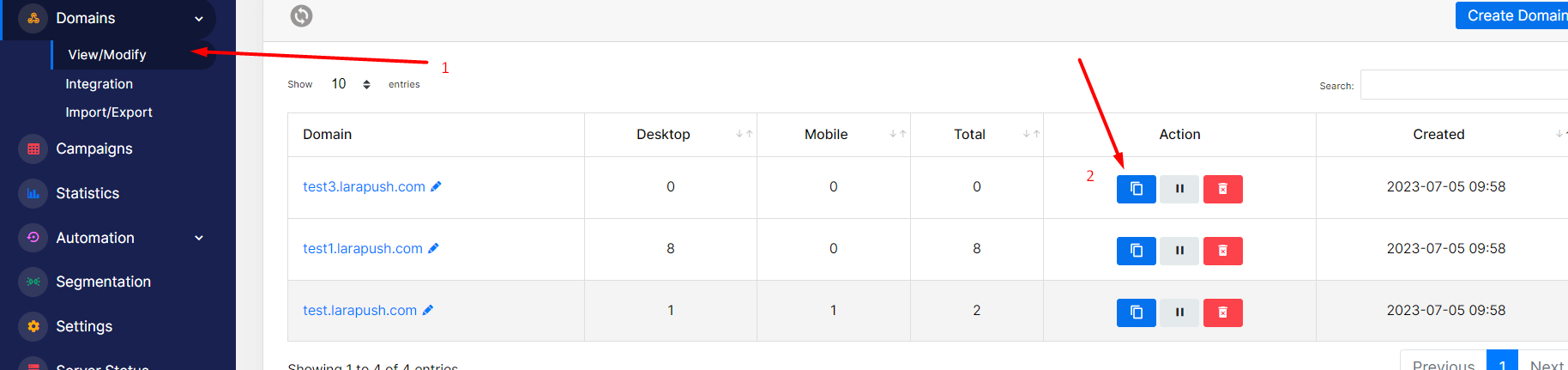 multipledomains